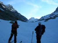 Start of the Otemma Glacier