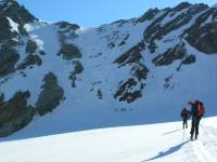 Nearing climb up the Col du M Brule; Enlarge